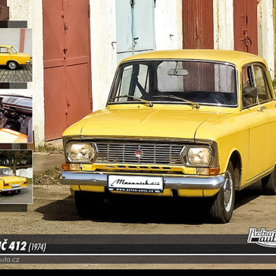 Puzzle Moskvič 412 (1974)
