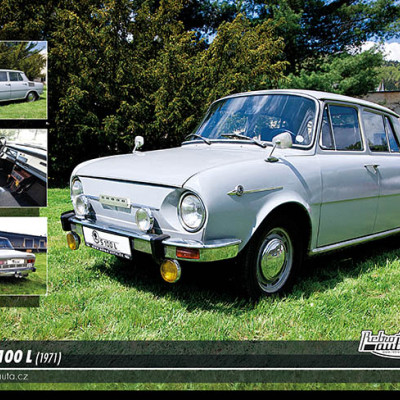 Puzzle Škoda 100 L (1971)