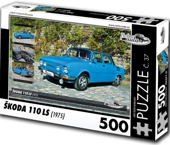 Puzzle - Retro-auta - Škoda 110 LS (1975)