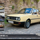 Puzzle - Retro-auta - Škoda 120 GLS (1982)