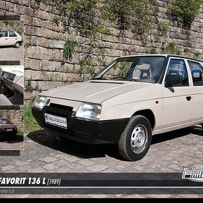 Puzzle Skoda Favorit 136 L (1989)