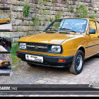 Puzzle - Retro-auta - Škoda Garde (1983)