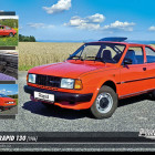 Puzzle - Retro-auta - Škoda Rapid 130 (1986)