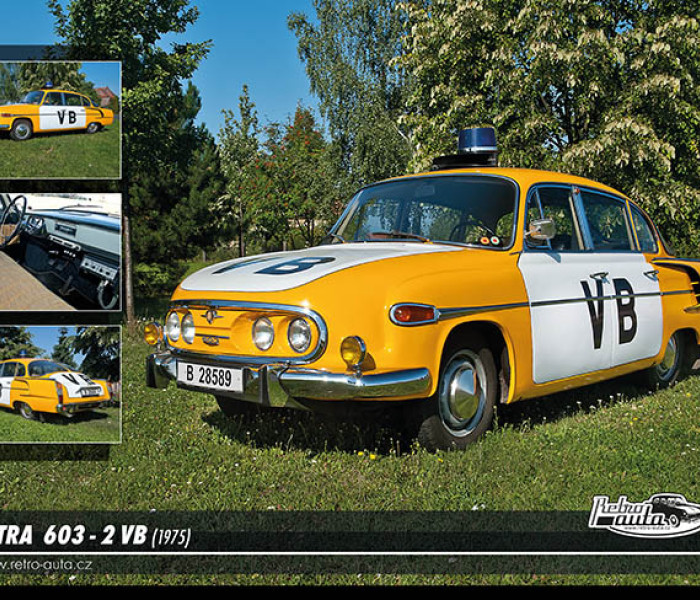 Puzzle - Retro-auta - Tatra 603 - 2 VB (1975)