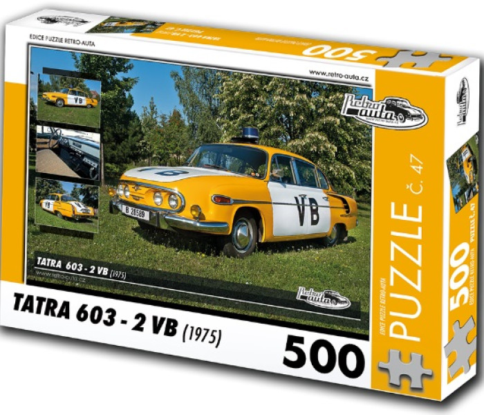 Puzzle - Retro-auta - Tatra 603 - 2 VB (1975)