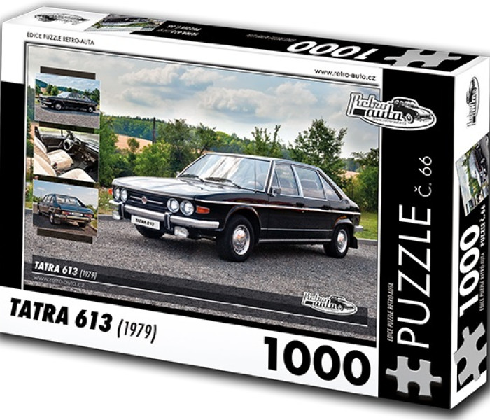 Puzzle - Retro-auta - Tatra 613 (1979)