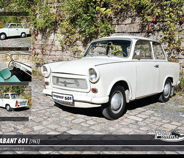 Puzzle - Retro-auta - Trabant 601 (1965)