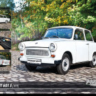 Puzzle - Retro-auta - Puzzle Trabant 601 S (1979)