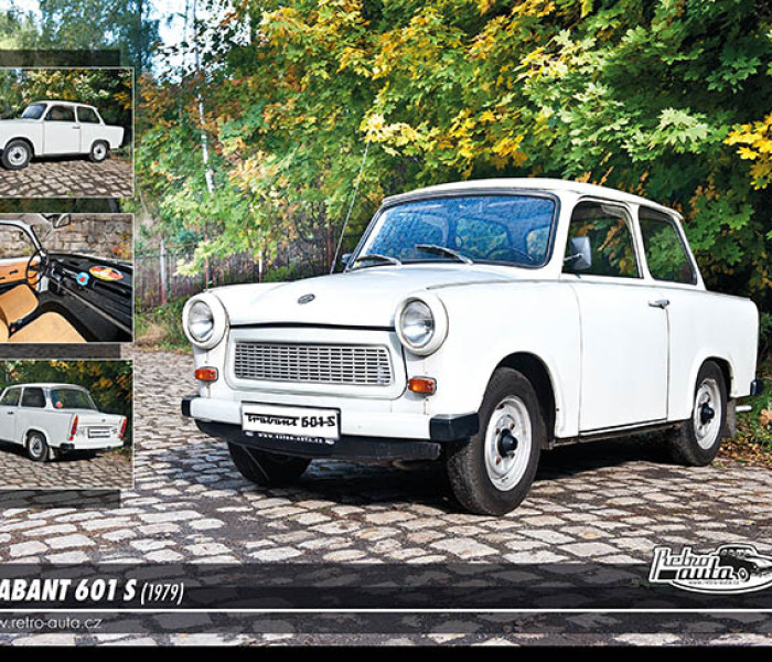 Puzzle - Retro-auta - Puzzle Trabant 601 S (1979)