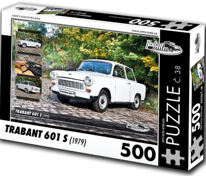 Puzzle - Retro-auta - Trabant 601 S (1979)