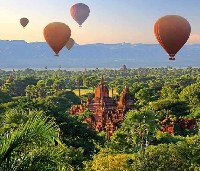 Puzzle - Schmidt - Balóny nad Myanmarom