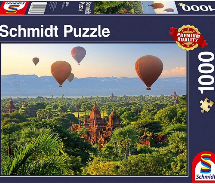 Puzzle - Schmidt - Balóny nad Myanmarom