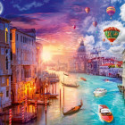 Puzzle - Schmidt - Benátky - deň a noc