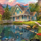 Puzzle - Schmidt - Chata u jazera