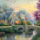 Puzzle - Schmidt - Jar a zima v Lamplight Manor