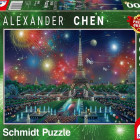 Puzzle - Schmidt - Ohňostroje nad Pařížom