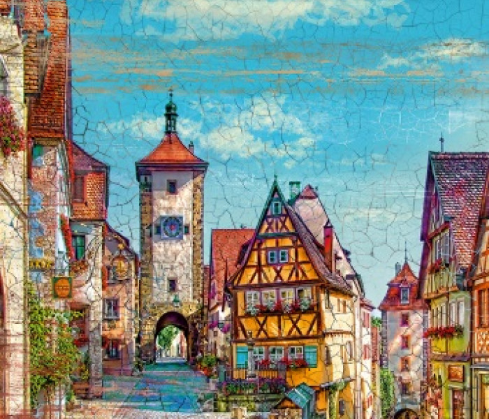 Puzzle - Schmidt - Rothenburg, Nemecko