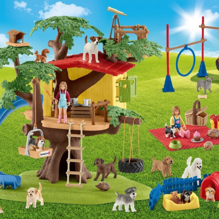 Šťastní psíci + figúrka Schleich
