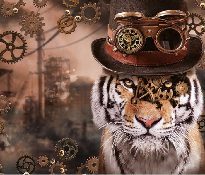 Puzzle - Schmidt - Tigru - Steampunk