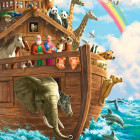 Puzzle - Sunsout - Noemova Archa