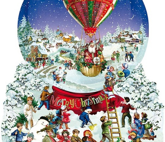 Puzzle - Sunsout - Vianočný balón