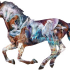 Puzzle - Sunsout - Záhadný kôň