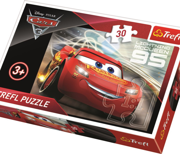 Puzzle - Trefl - Cars - Blesk McQueen