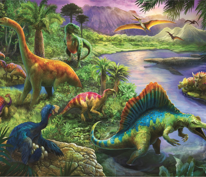 Puzzle - Trefl - Dinosaury