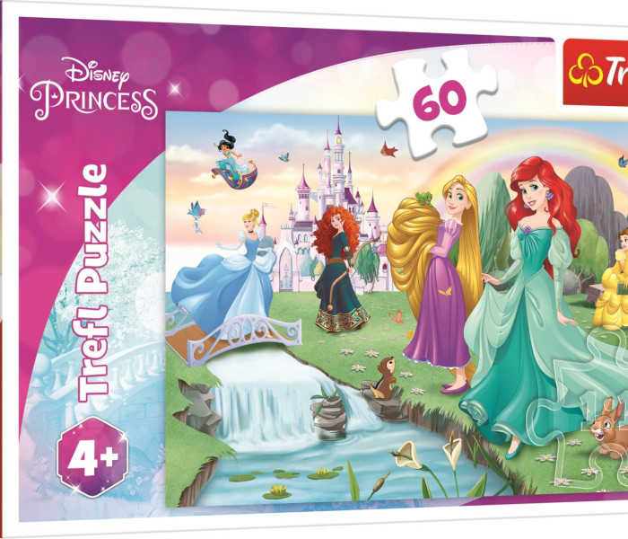Puzzle - Trefl - Disney Princezné