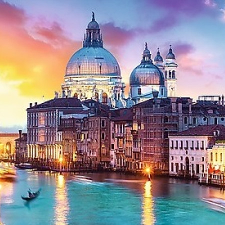 Kanal Grande - Panoramatické puzzle