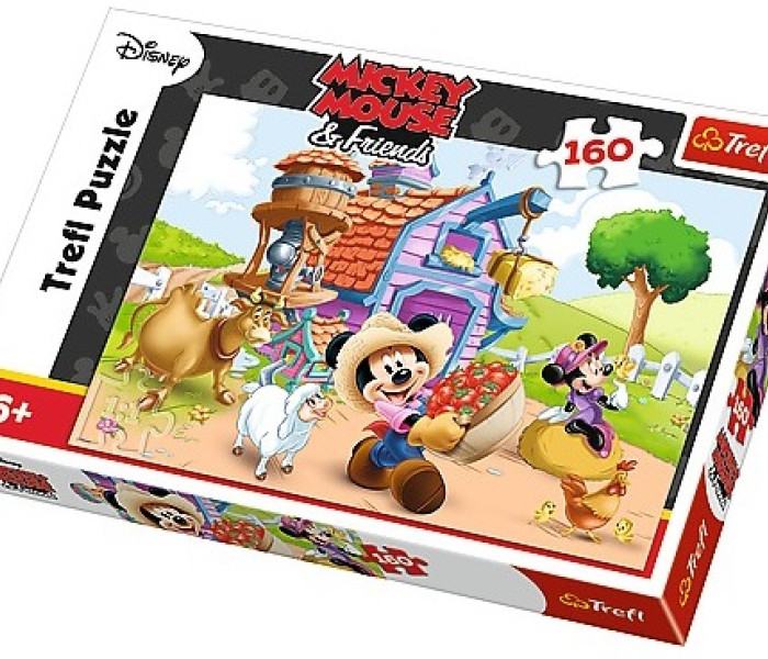 Puzzle - Trefl - Mickey Mouse na farme