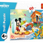 Puzzle - Trefl - Mickey Mouse pe plajă
