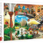 Puzzle - Trefl - Pohľad na Barcelonu