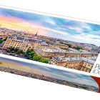 Puzzle - Trefl - Vedere asupra catedralei Notre-Dame - Puzzle panoramic