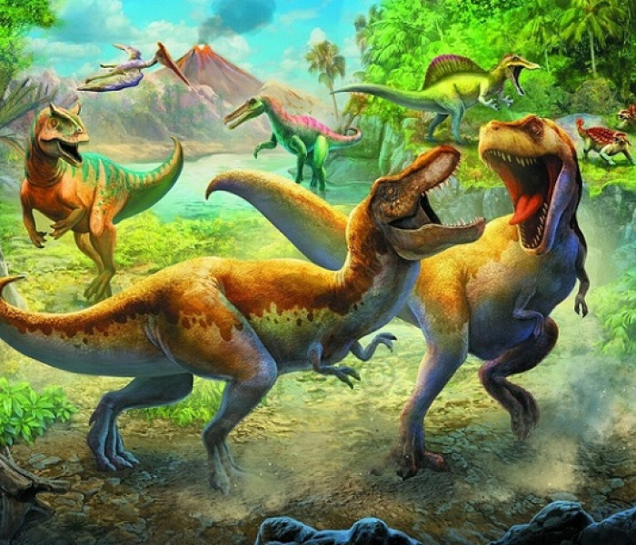Puzzle - Trefl - Svet dinosaurov
