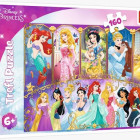 Puzzle - Trefl - Úžasný svet princezien