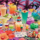 Puzzle - Trefl - Băuturi - Puzzle cu efect 3D